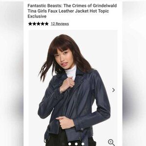 Fantastic Beasts : the Crimes Of Grindelwald Tina leather jacket